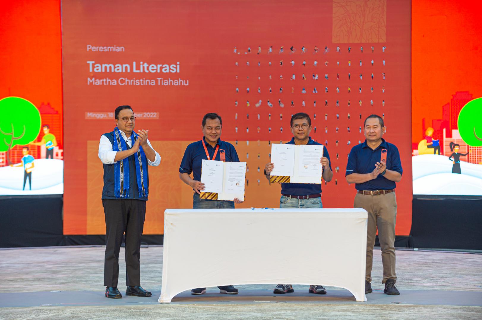 MoU Taman Literasi